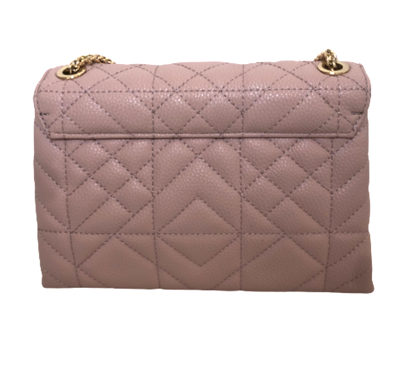 Dune Light Pink 'Evangelina' Quilted Shoulder Bag | Like New |