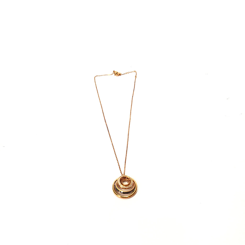 Swarovski Circle Pendant with Chain | Like New |