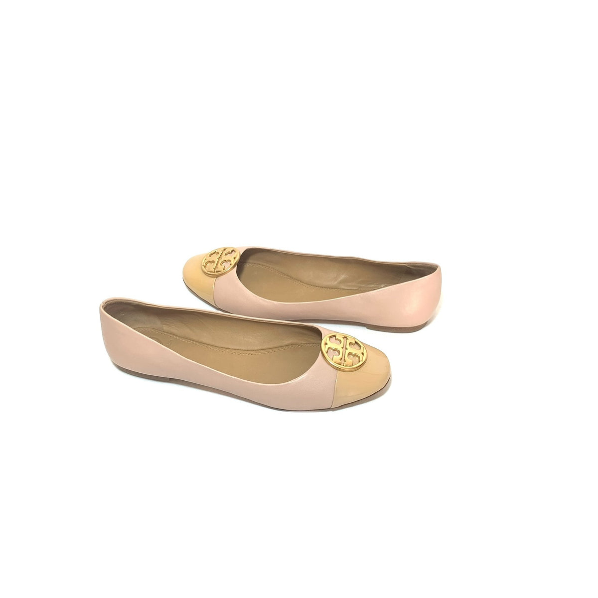 Chelsea cap toe 2024 ballet flat tory burch