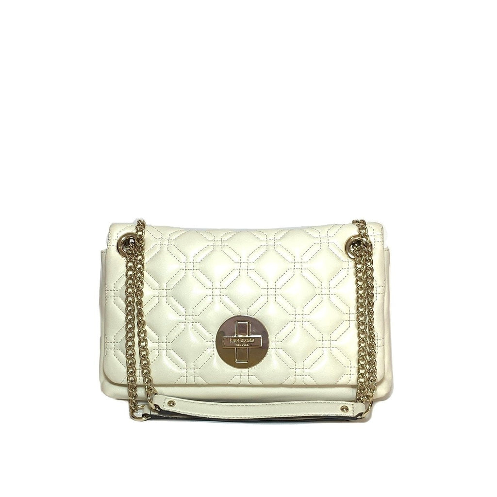 Kate Spade Cream Quilted Shoulder Bag | Pre Loved |