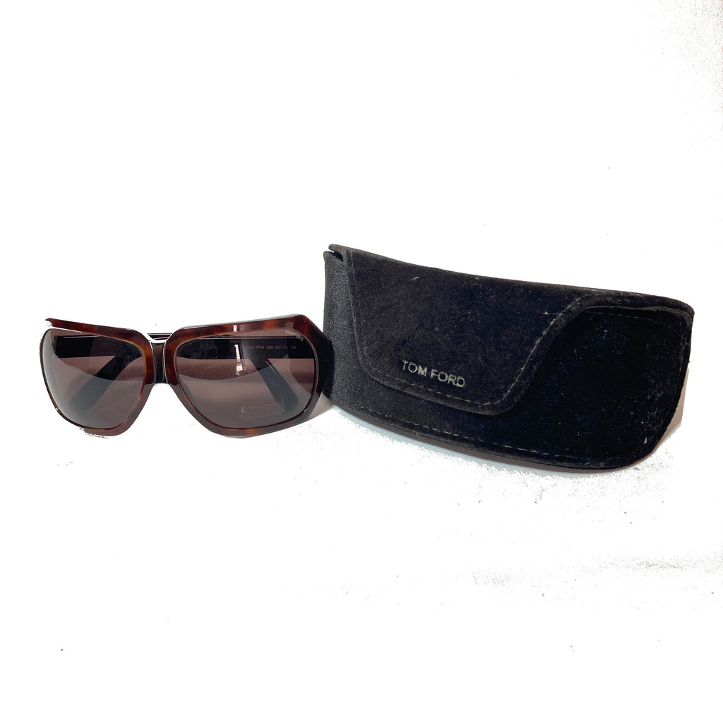 Tom Ford Brown TF49 Unisex Sunglasses | Like New |