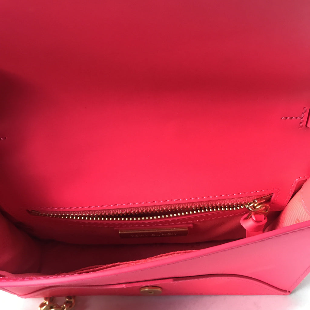 Tory Burch Neon Pink Cross Body Bag