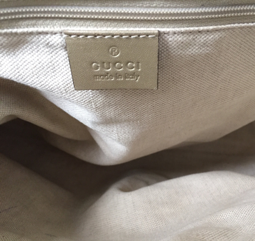 Gucci Metallic Leather 'Borsa Sukey' Tote Bag | Gently Used | | Secret ...