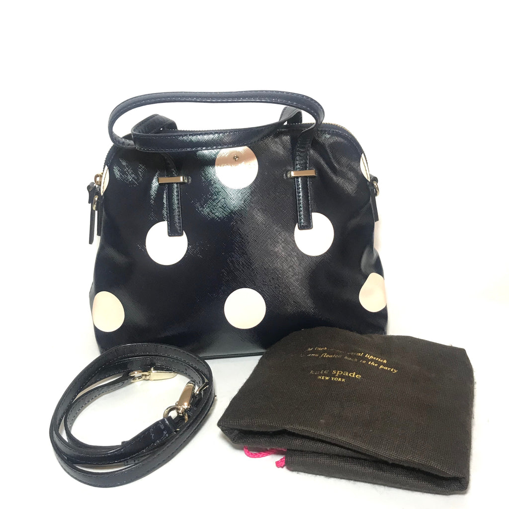 Kate Spade Cedar Street Polka Dot Satchel | Gently Used |