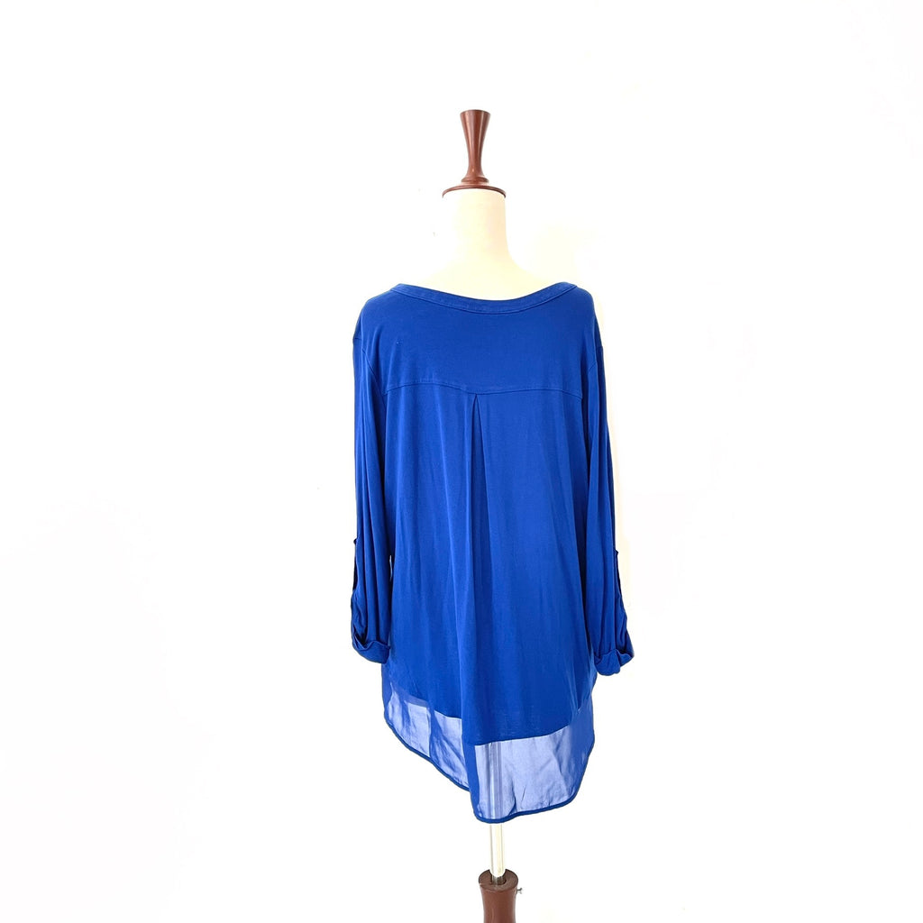 M&S collection blue top | Gently Used | | Secret Stash